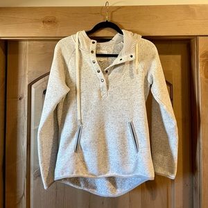 Thread & Supply snap-up Henley hoodie